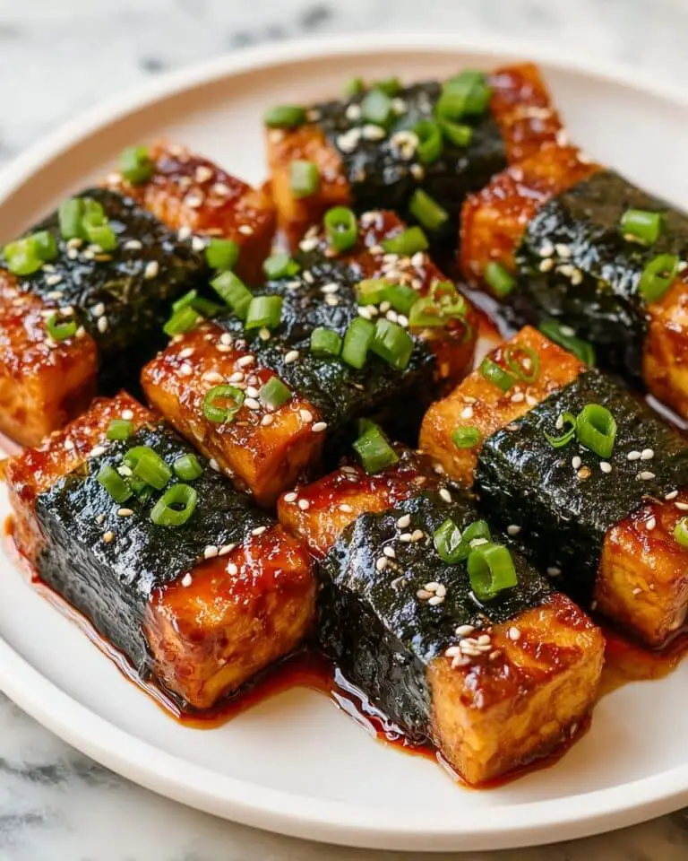 Spicy Seaweed Tofu Rolls