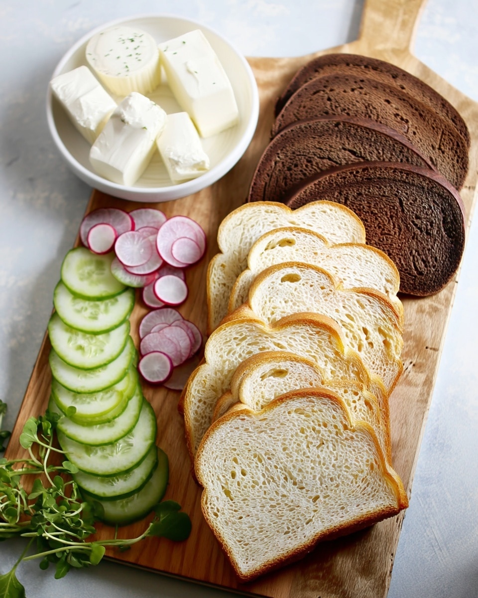 Cucumber Watercress Sandwiches