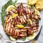 Grilled Lemon Chicken Thighs