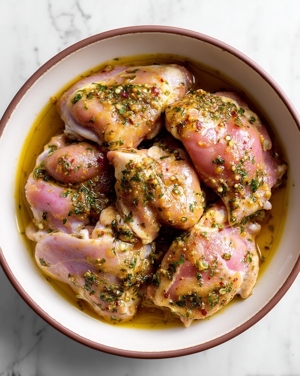 Grilled Lemon Chicken Thighs