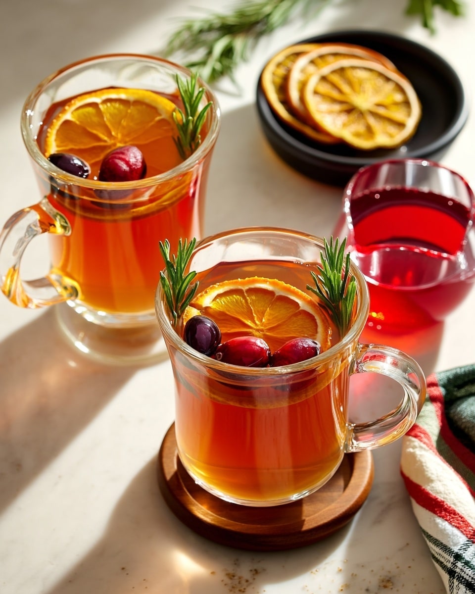 Spiced Cranberry Hot Toddy Recipe