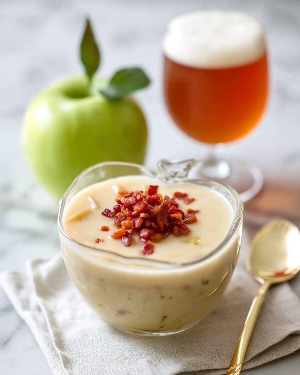Apple and Cheese Soup