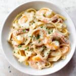 Easy Shrimp Alfredo