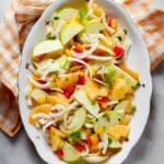 Fennel Apple Salad With Pineapple & Ginger Dressing