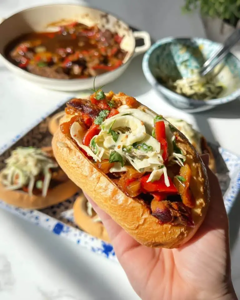 Italian Sausage & Pepper Rolls Recipe