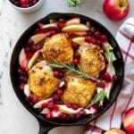 Maple Cranberry Roast Chicken – A Sweet, Savory, and Juicy Holiday Favorite