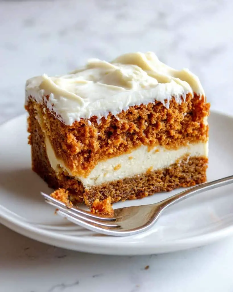 Pumpkin Cake Cheesecake